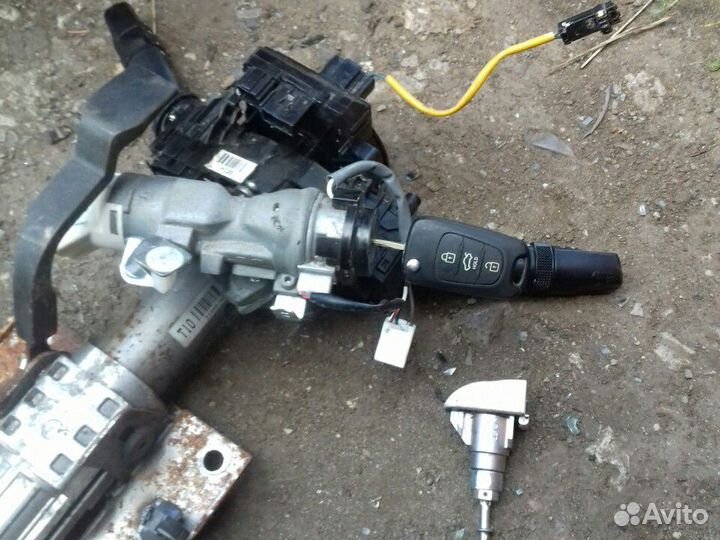 Замок зажигания киа церато 2 седан личинкой двери