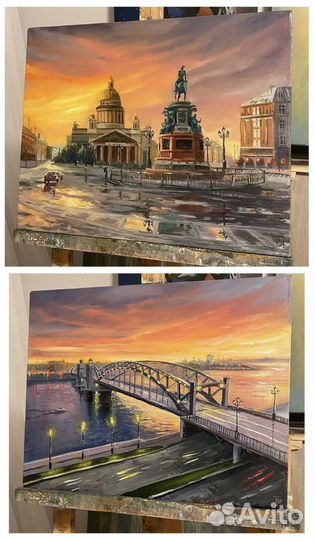 Услуги художника, картины маслом на заказ