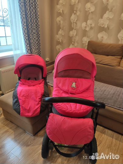 Коляска 2в1 tutis zippy