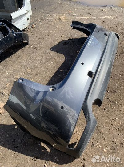 Задний бампер mazda cx5 kf серый