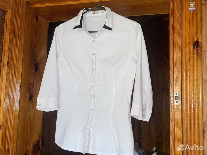 Рубашка для девочки в школу рост 158
