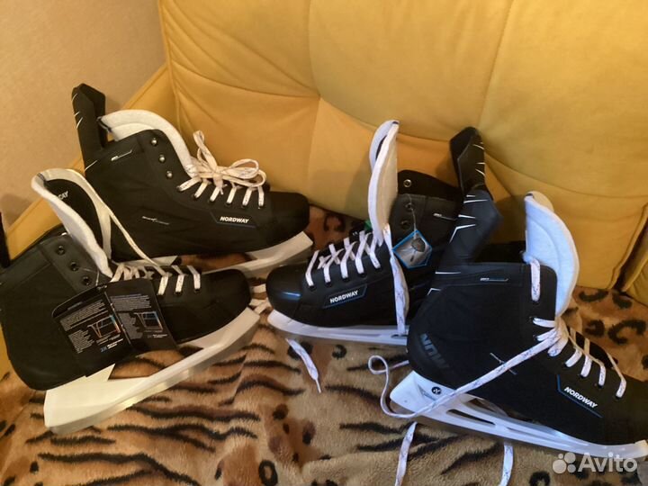 Коньки хоккейные