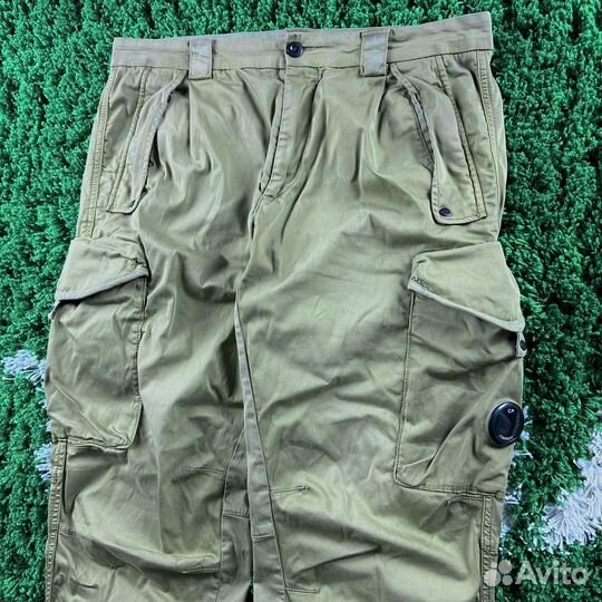 Штаны Cp Company Loose Fit Pants Khaki