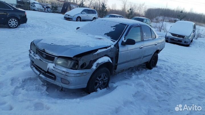 Nissan Sunny 1.5 AT, 1999, битый, 10 000 км