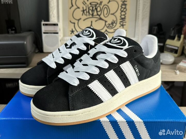 Кроссовки adidas Campus 00s Black & White 44eur