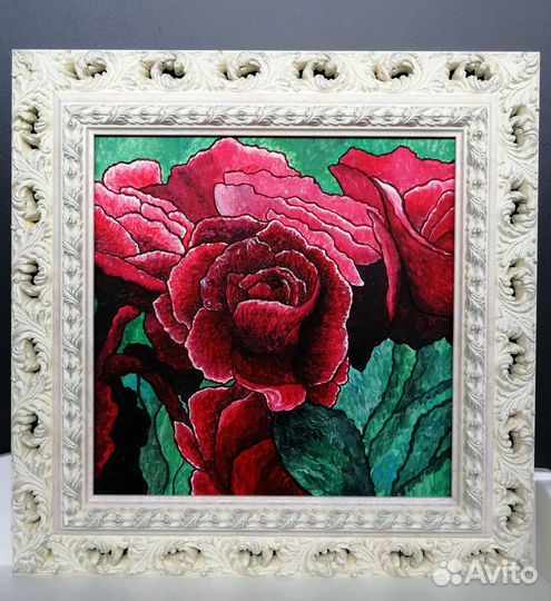 Картина на холсте «Розы» Акрил