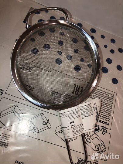IKEA дуршлаг, из нержавейки, новый, оригинал