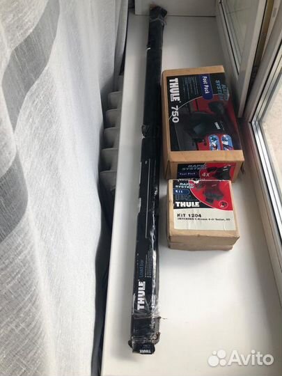 Багажник на крышу Thule Mercedes C-klass W203