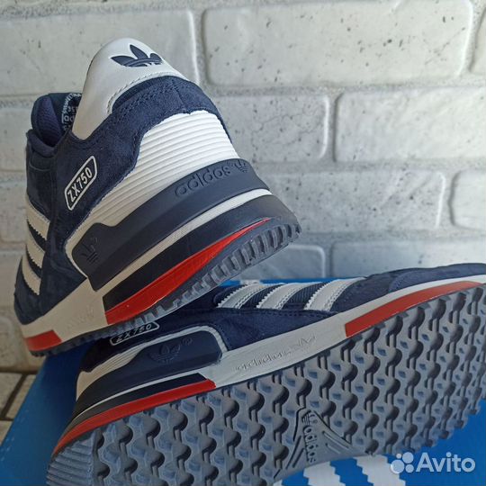 Кроссовки Adidas ZX 750 синие р2