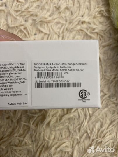 Наушники беспроводные Аirроds pro