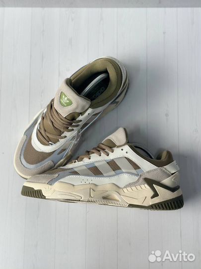 Кроссовки Adidas Niteball 2.0 Beige & Green