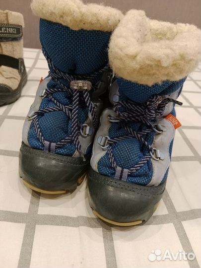 Теплые сапожки