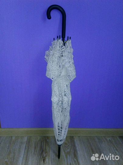 Зонт ручной работы