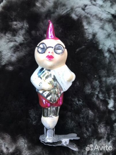 Елочная игрушка СССР Чеполина