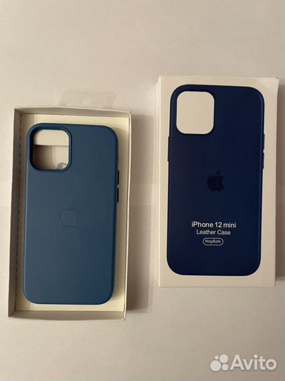 Кожанный чехол для iPhone 12 mini