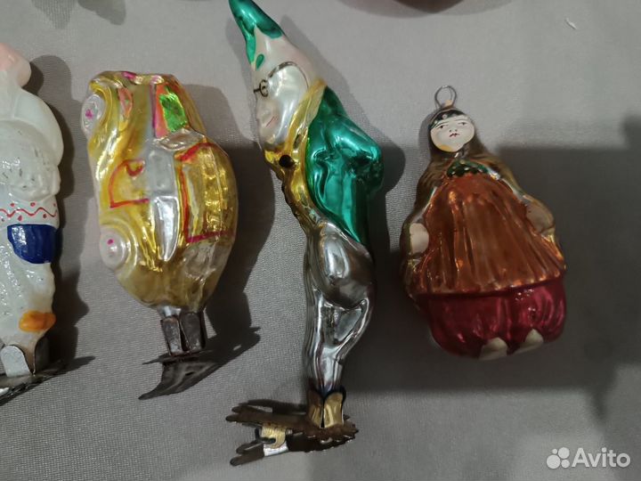 Елочные игрушки СССР