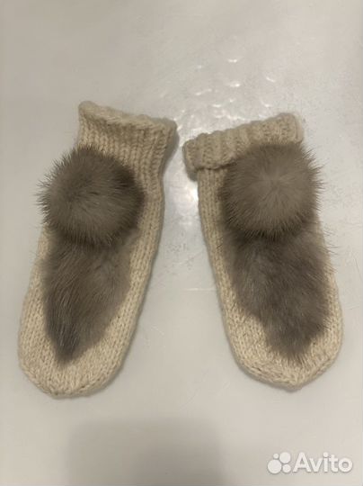 Варежки детские новые