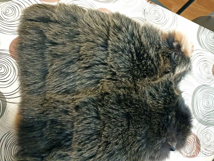 Безрукавка меховая для девочки