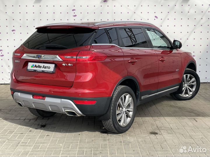 Geely Atlas 1.8 AT, 2018, 75 823 км