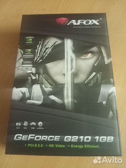 Видеокарта afox nvidia GeForce GT 210 новая
