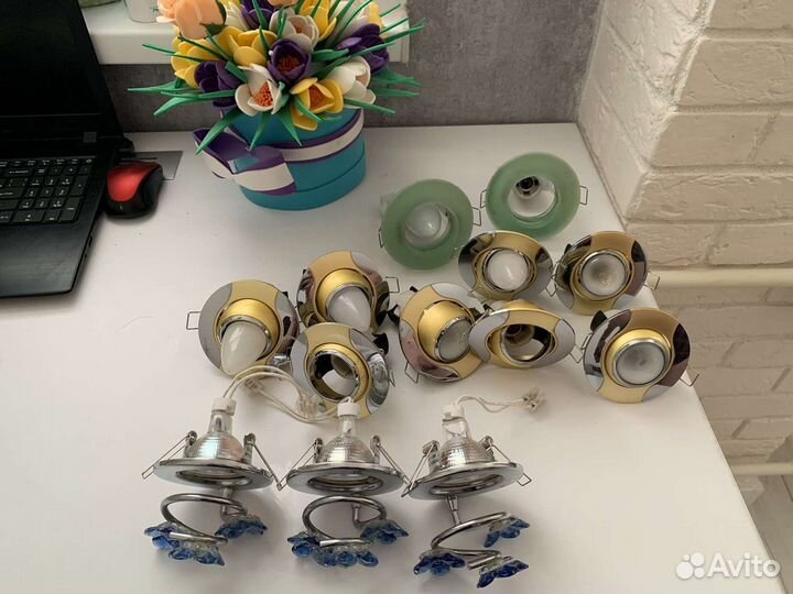 Точечные светильники бу