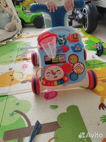 Музыкальные ходунки 3в1