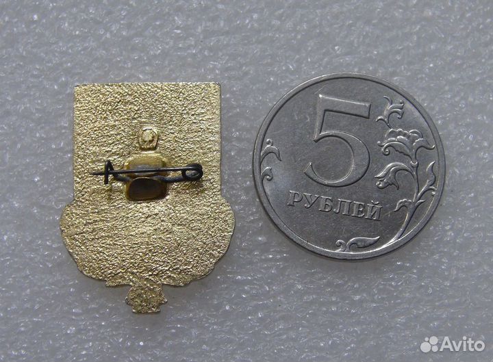 Винтажный значок фк Локомотив. Оригинал