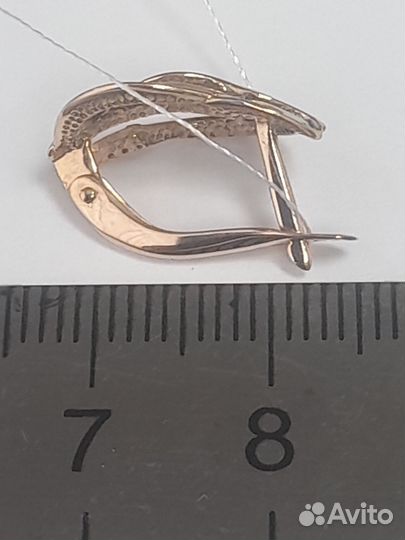 Золотые серьги