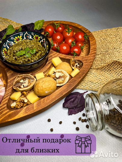 Менажница деревянная