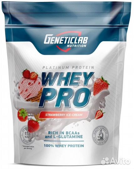 Протеин Geneticlab Whey Pro 1000 g