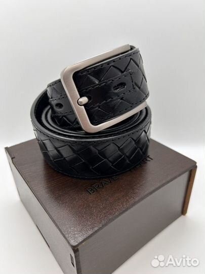 Мужской кожаный ремень