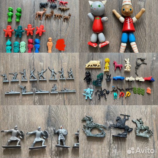 Солдатики игрушки СССР
