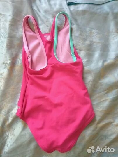 Купальник детский, шапочка новый