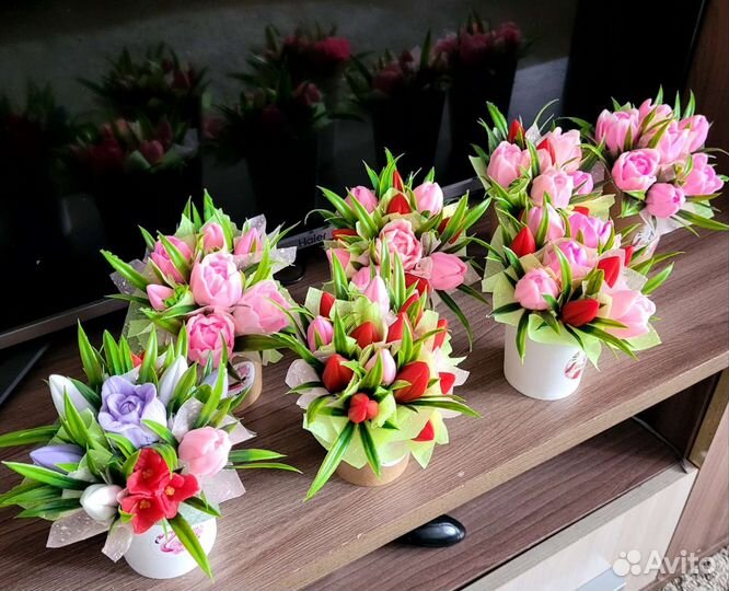 Мыло ручной работы 8 марта