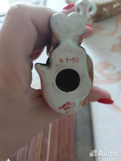 Лиса фигурка СССР