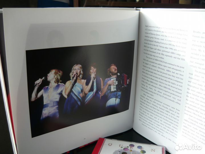 Альбом - книга abba с DVD дисками