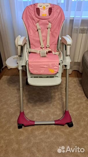 Стульчик для кормления chicco polly