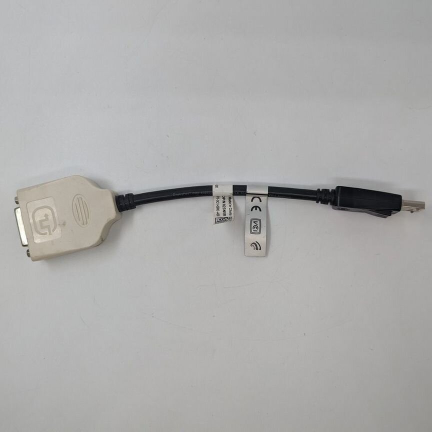 [023NVR] Адаптер Dell, Displayport Dp To Dvi-D