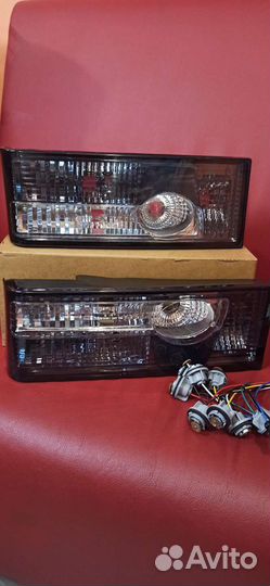 Фонари задние 2108,2109,21099 черно-белые