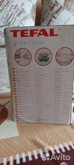 Пароварка tefal новая