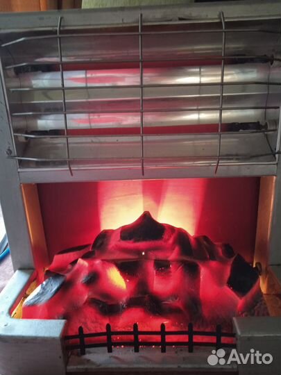 Электрокамин с эффектом пламени СССР