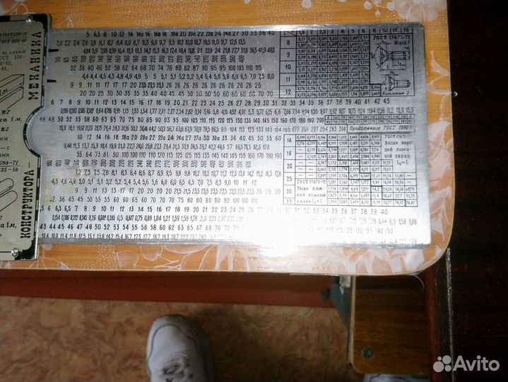 Линейка справочник конструктора механика