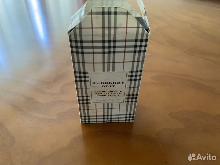 Туалетная вода burberry brit 50 ml
