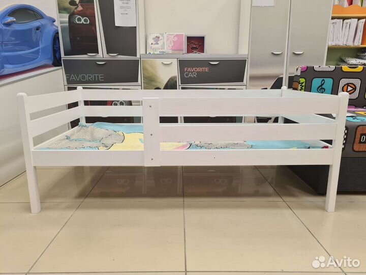 Кровать софа из массива дерева березы