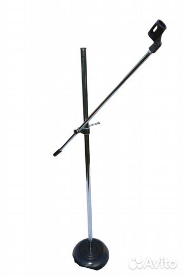 Микрофонная стойка усиленная с круглым основанием