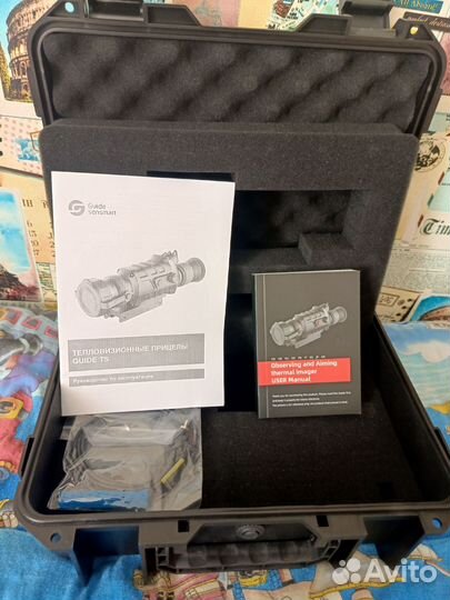 Тепловизионный прицел guide ts450