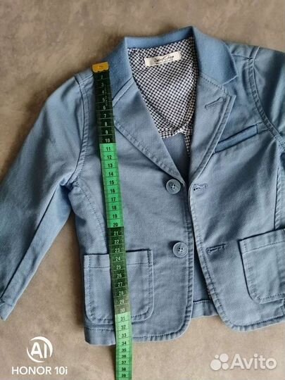 Пиджак для мальчика 80-86