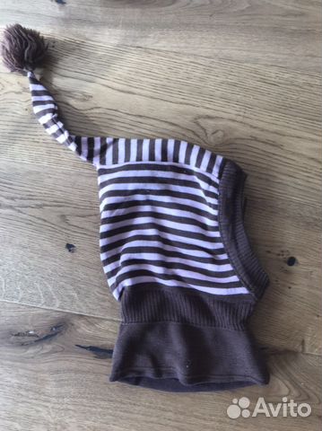 Шапка шлем шерсть