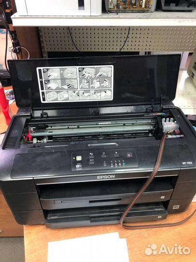 Принтер струйный epson WF-7015