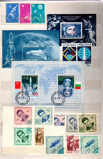 Гагарин, космос, космонавты, интеркосмос марки